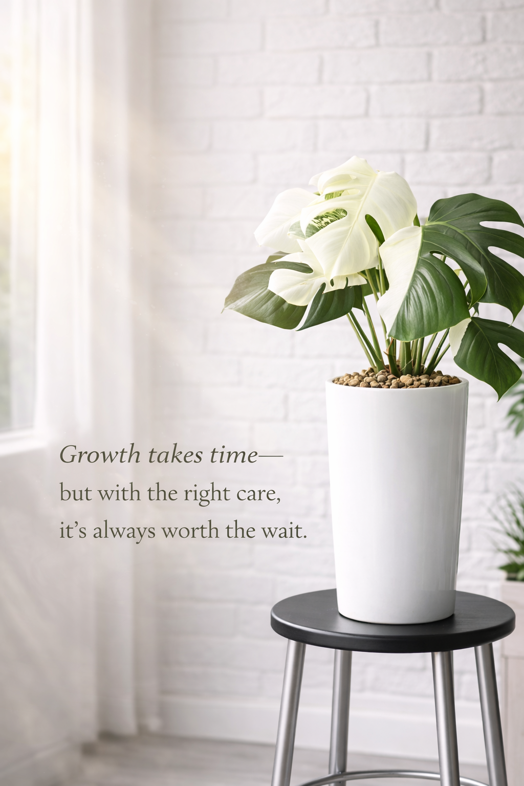 Growth takes time — but with the right care, it's always worth the wait